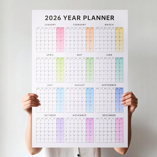 Paper Wall Calendar